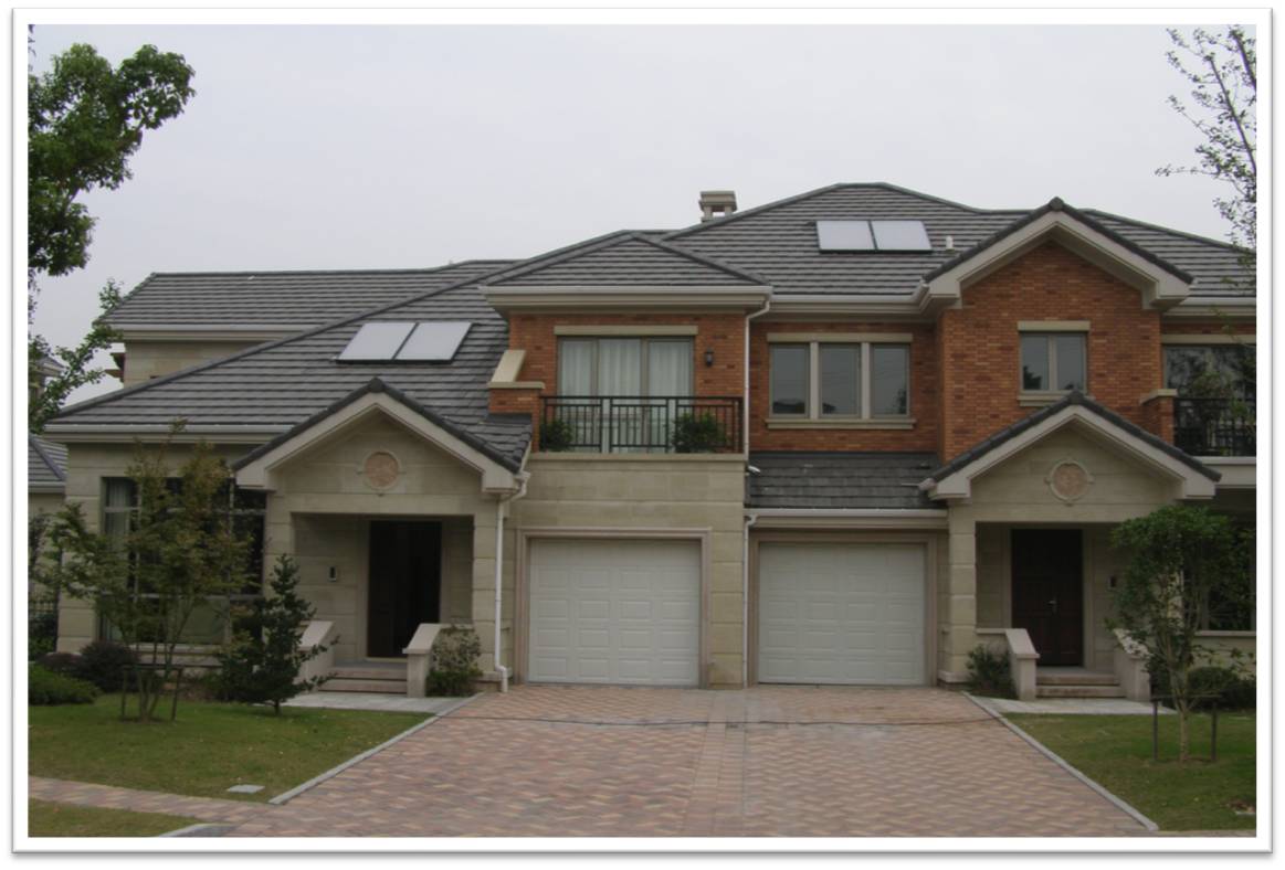 别墅太阳能热水系统，分体式太阳能热水器，成都平板太阳能包安装