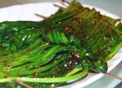 木炭烧烤做法培训 烧烤鸡腿韭菜培训