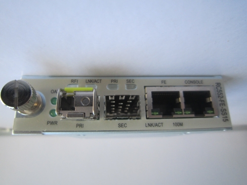 瑞斯康达RC552-FE-SS15/SS13台式单模单纤双向光纤收发器 品牌正品盘存特价优惠