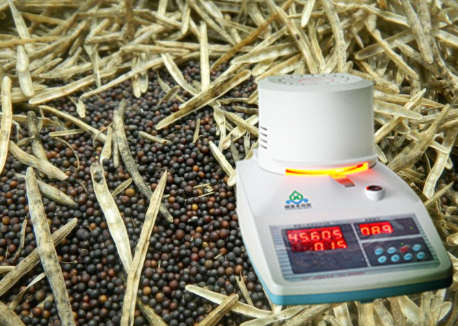 油菜籽的水分检测，海拉尔油菜籽收购适用便携式油菜籽水分仪