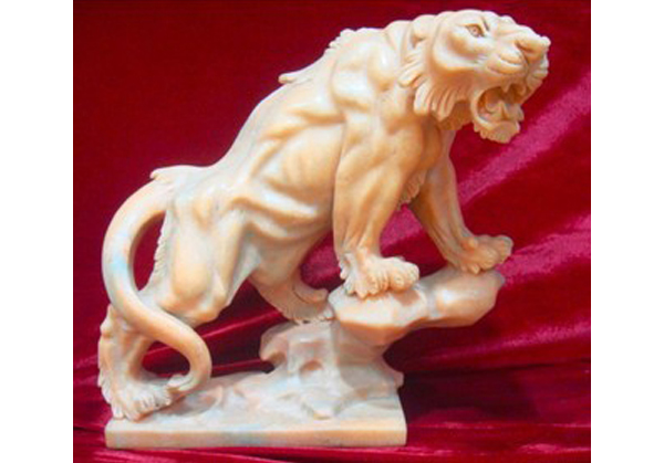 汉白玉老虎雕塑 狮子雕刻 马雕刻厂家 曲阳12生肖雕塑