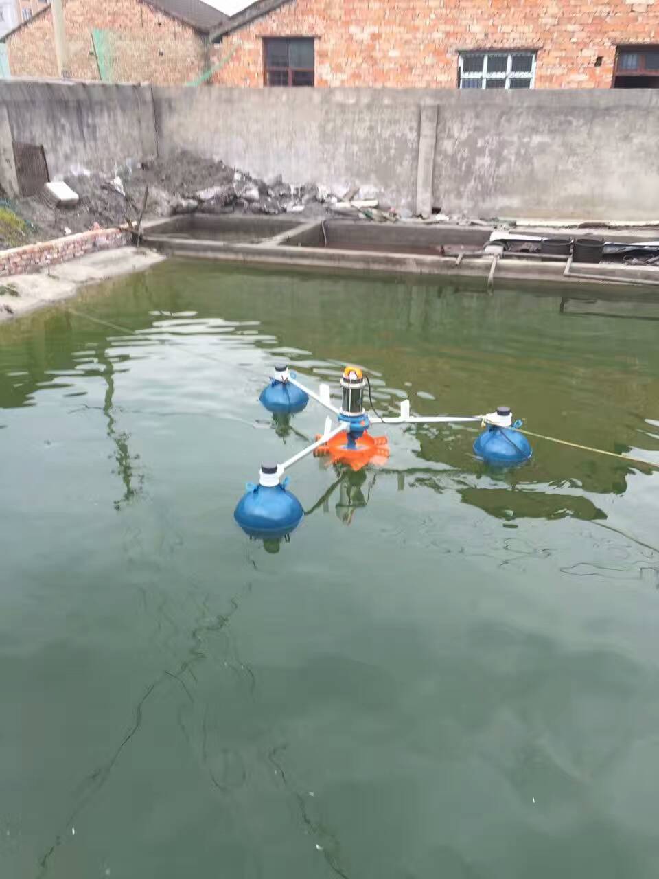 芜湖叶轮式鱼塘增氧机定制 一机多用