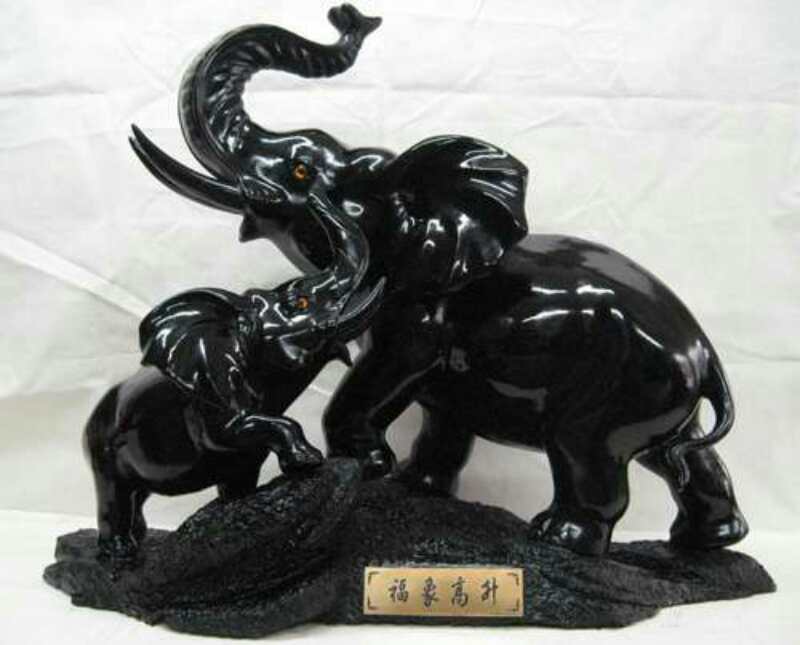 七台河煤雕福象高升 煤雕工艺品 煤雕艺术品价格