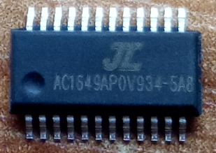 JL杰理24只脚蓝牙四合一插卡芯片AC6905A