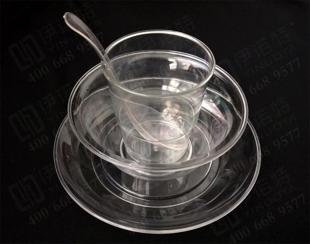 塑料餐具水晶餐具伊诺特品牌潍坊旺佳新能源