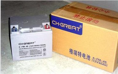 格瑞特CHGREAT蓄电池12v40ah/6-FM-40产品质量好