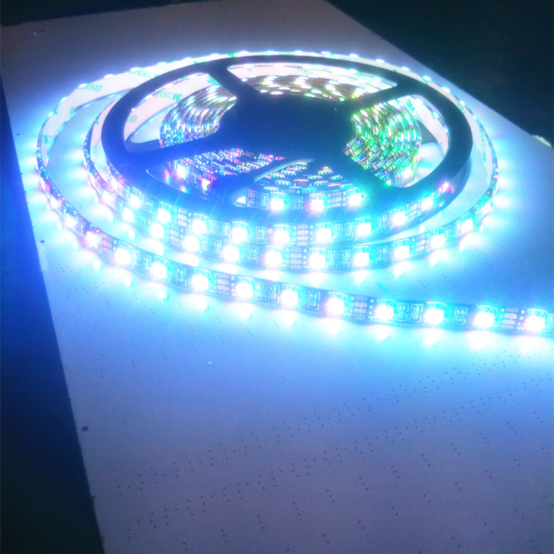 厂家直销 LED灯条 滴胶防水5050RGB七彩灯条 汽车底盘灯条 照明装饰灯带