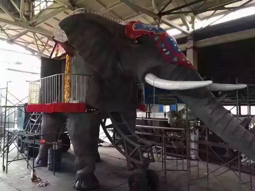 太原神兽机械大象出租、机械大象重量、尺寸、价格