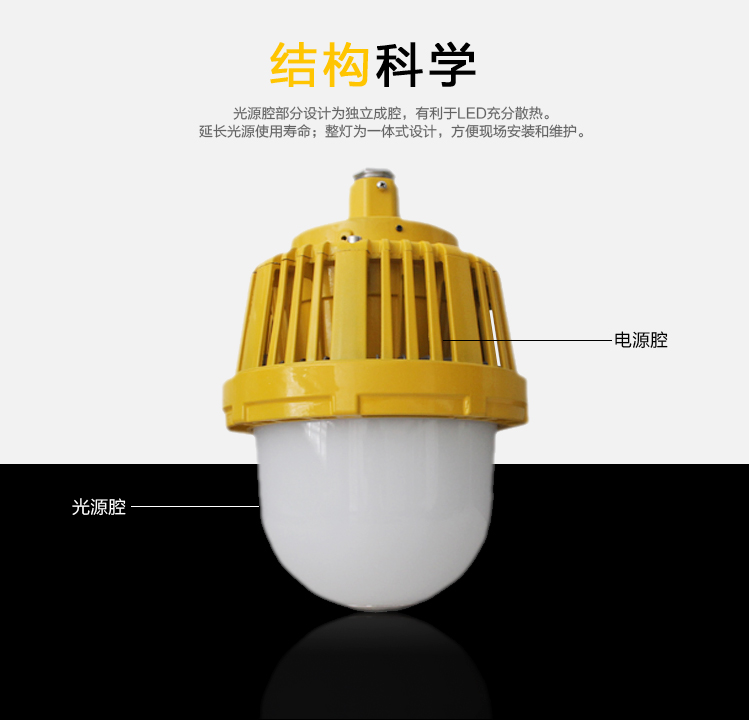 华荣GCD616防爆固态照明灯LED防爆灯