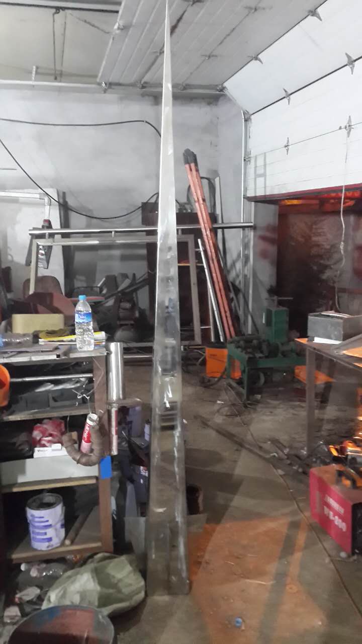 哈尔滨专业不锈钢白钢产品加工厂 白钢塔尖定制加工 抛光塔尖