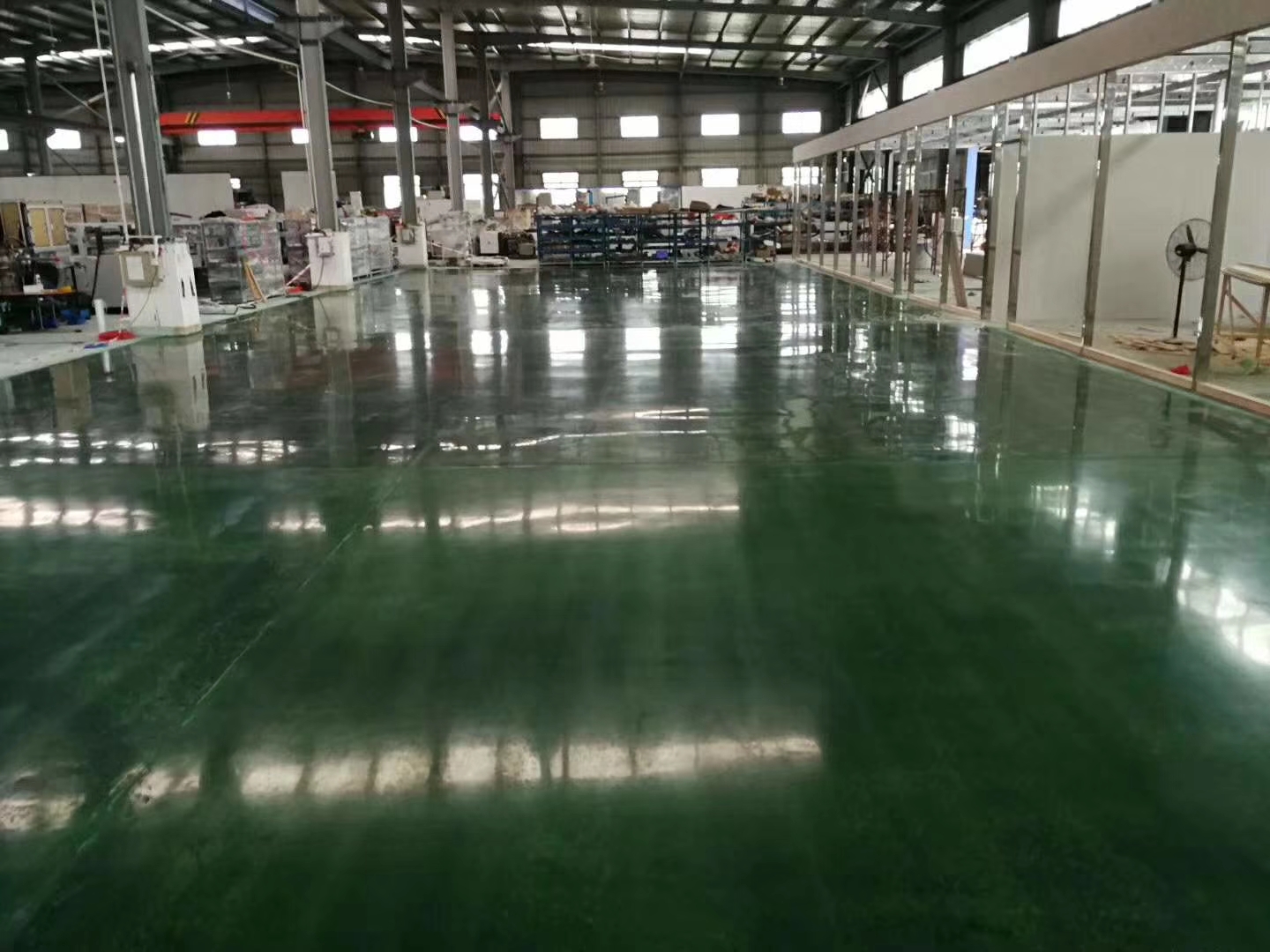 南京固化地坪混凝土密封固化剂地坪优质施工