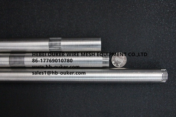 河北欧科V20-200高精度25微米绕丝筛管焊接机
