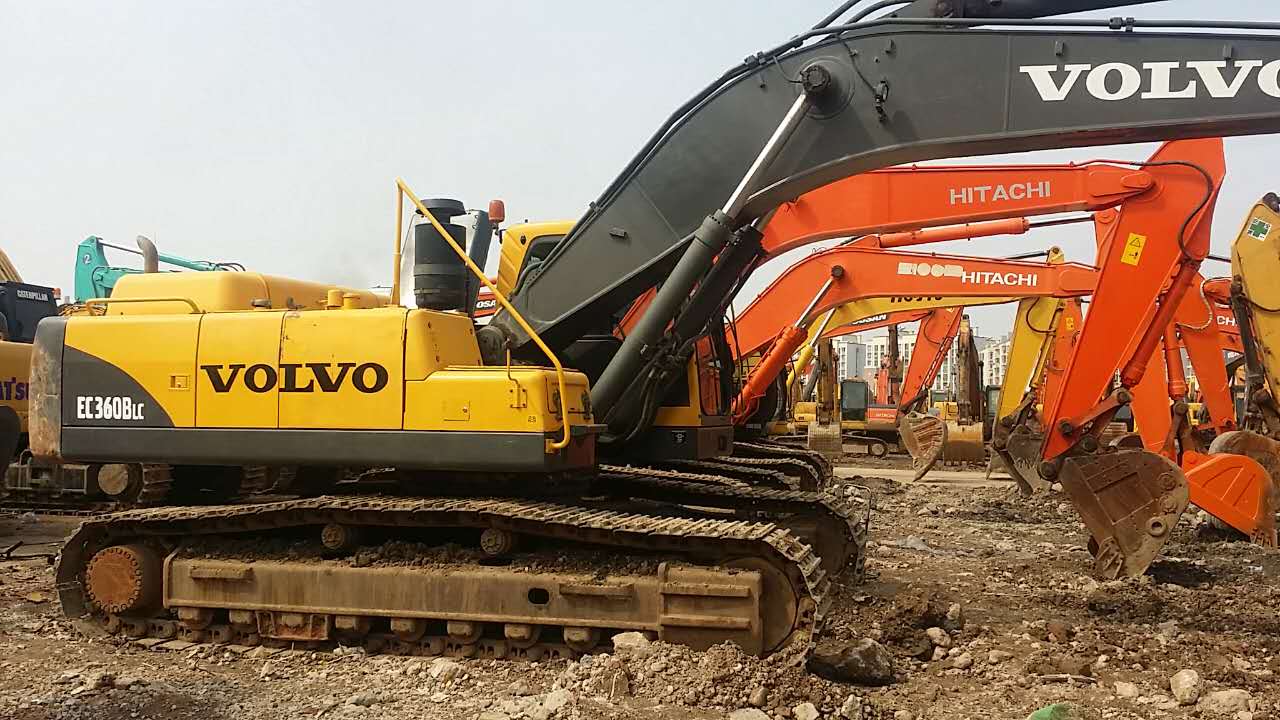 进口沃尔沃360挖掘机，手续齐全保修一年全国包运送
