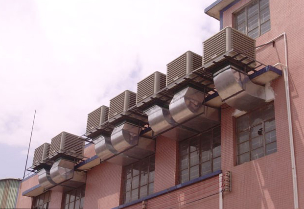 厦门漳州环保空调 湿帘风机 车间厂房排气降温设备