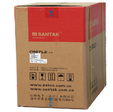 山特CASTLE系列C10KS在线式UPS电源10KVA配12V65AH价格