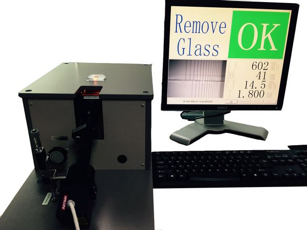 桌上型化学强化玻璃应力测试仪,玻璃表面应力测试仪应力检测仪