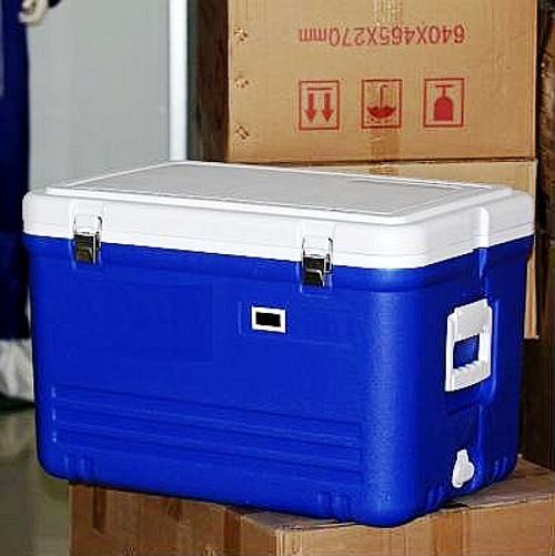 52升高密度聚氨酯材质贵重药品冷藏运输箱