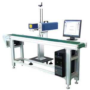 IT塑料构件激光打标机皮套皮革激光打标机激光加工设备机械厂家