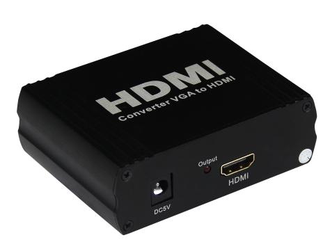 深圳市厂家直销VGA+ R/L TO HDMI 信号转换器批发