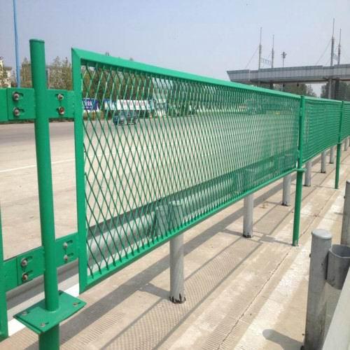 武汉公路防护栏网，防眩网，菱形网防护栏