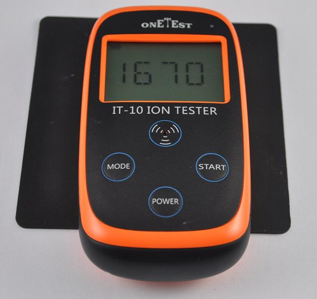固体负离子浓度检测仪IT-10，固体负离子产品的测试与评估