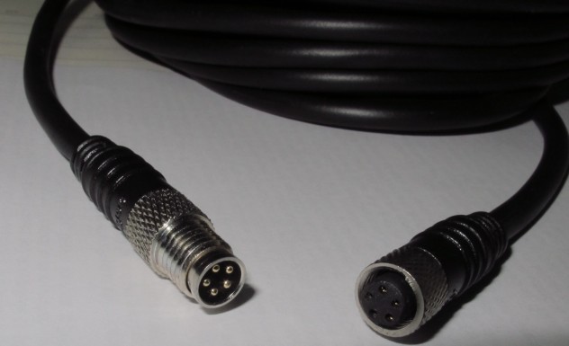 M8双端预制电缆连接器