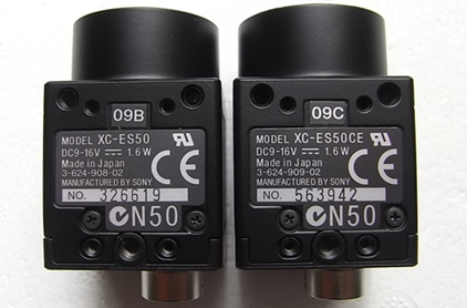 深圳索尼XC-ES50/ES30 工业黑白相机CCD，1/3寸隔行扫描,38万像素