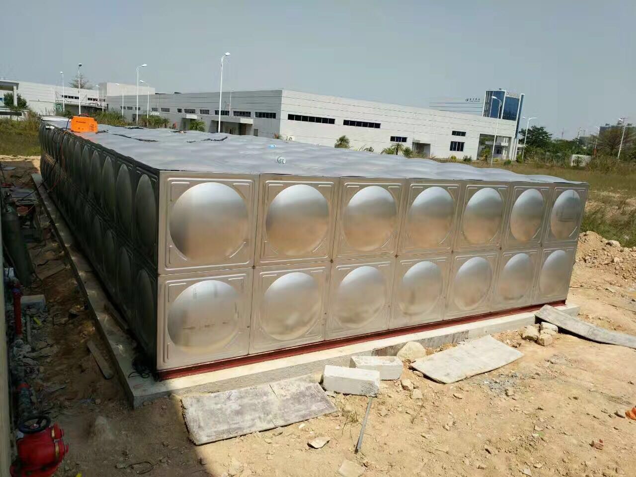 广东金号生产销售不锈钢工程水箱 组合水箱 不锈钢水箱批发