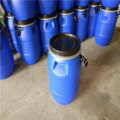大口塑料桶30公斤价格生产厂家30L蓝色化工塑料桶批发