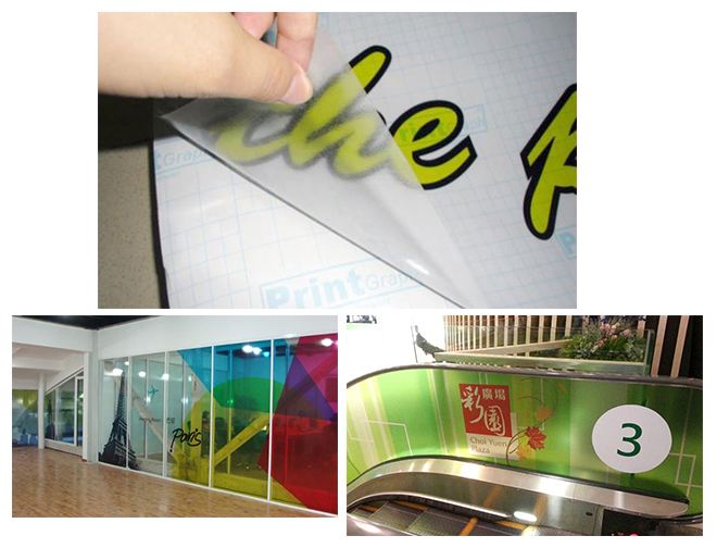 深圳市金口广告写真透明背胶喷绘