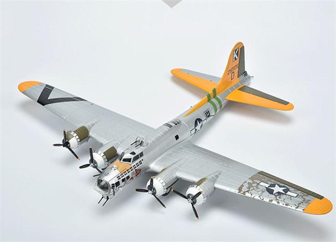 B17仿真轰炸机模型 二战军事模型飞机模型制作