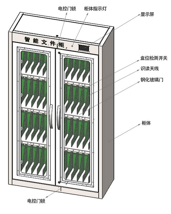 唐山创通供应RFID智能文件柜