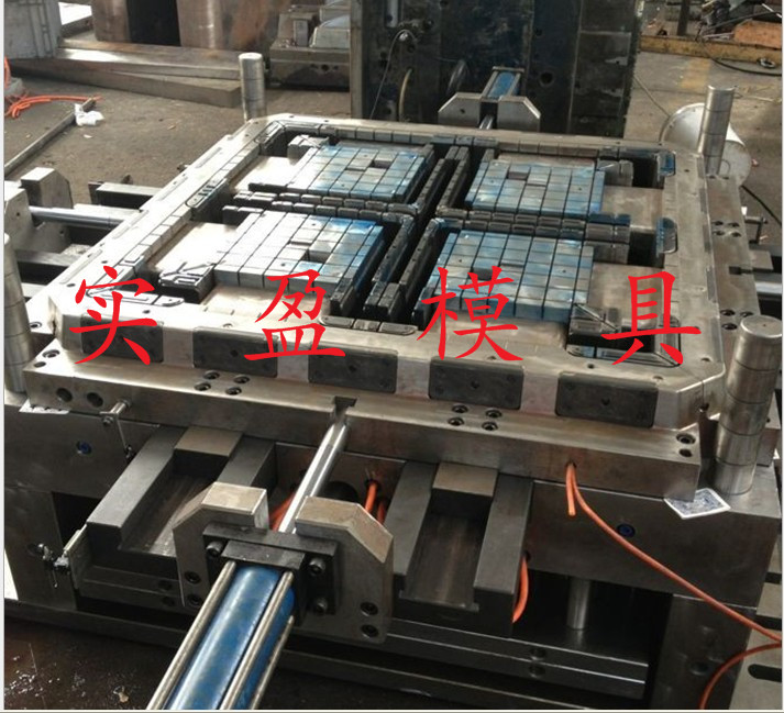 厂家定制塑料托盘模具 塑料垫板模具 九脚托盘模具