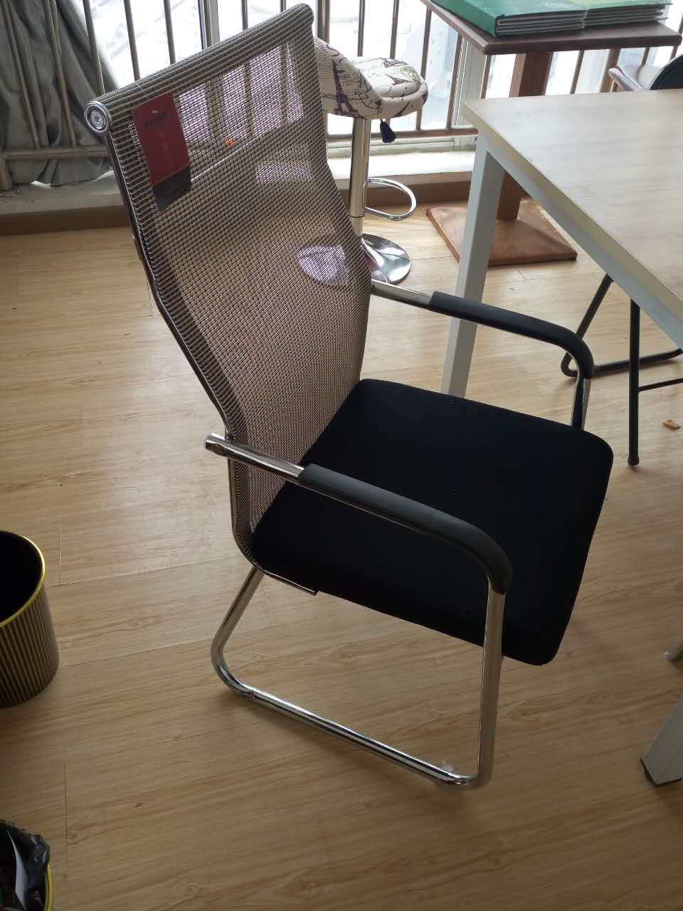 厂家供应合肥办公椅 职员网格椅 全新弓形会议椅全新出售