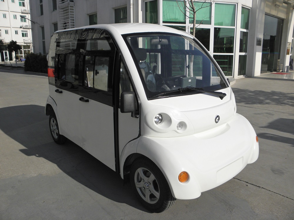 海阳5座电动观光车 无排量、无噪音、无污染的景区游览车