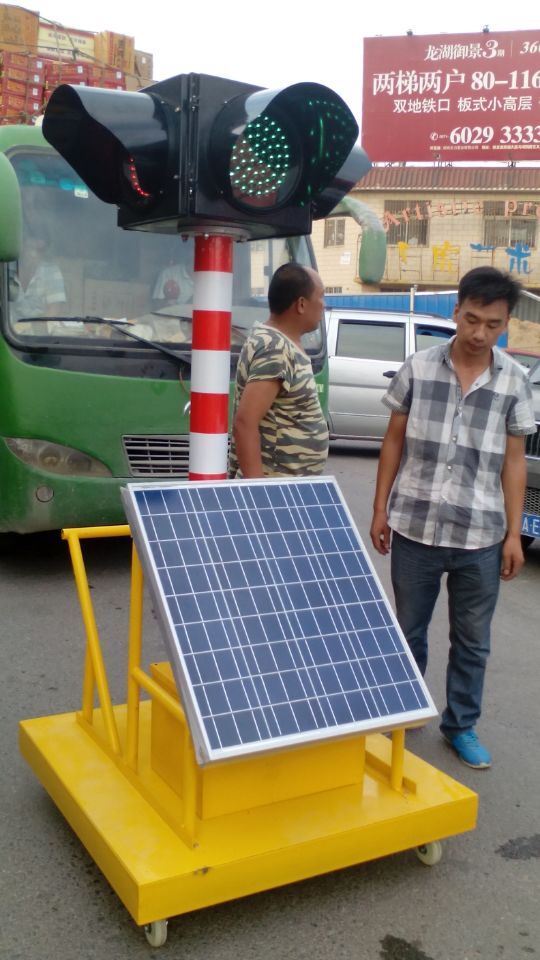 太阳能移动信号灯可升降 交通警示灯红绿灯 支持定制厂家直销