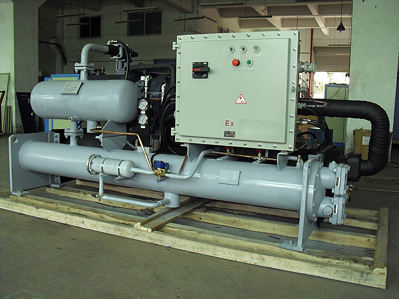 冻水机现货直供100HP防爆型工业冷水机