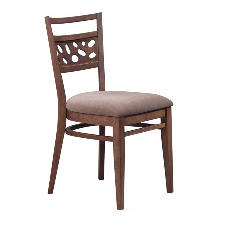 众美德厂家实木椅子现代家用餐椅咖啡馆酒吧桌椅组合批发