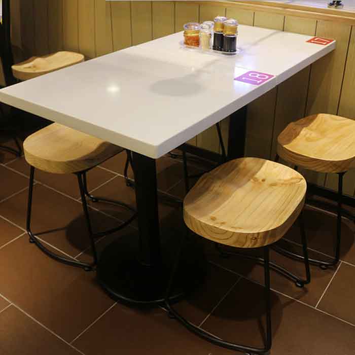 深圳厂家专业定做简约现代大理石餐桌 餐厅桌子