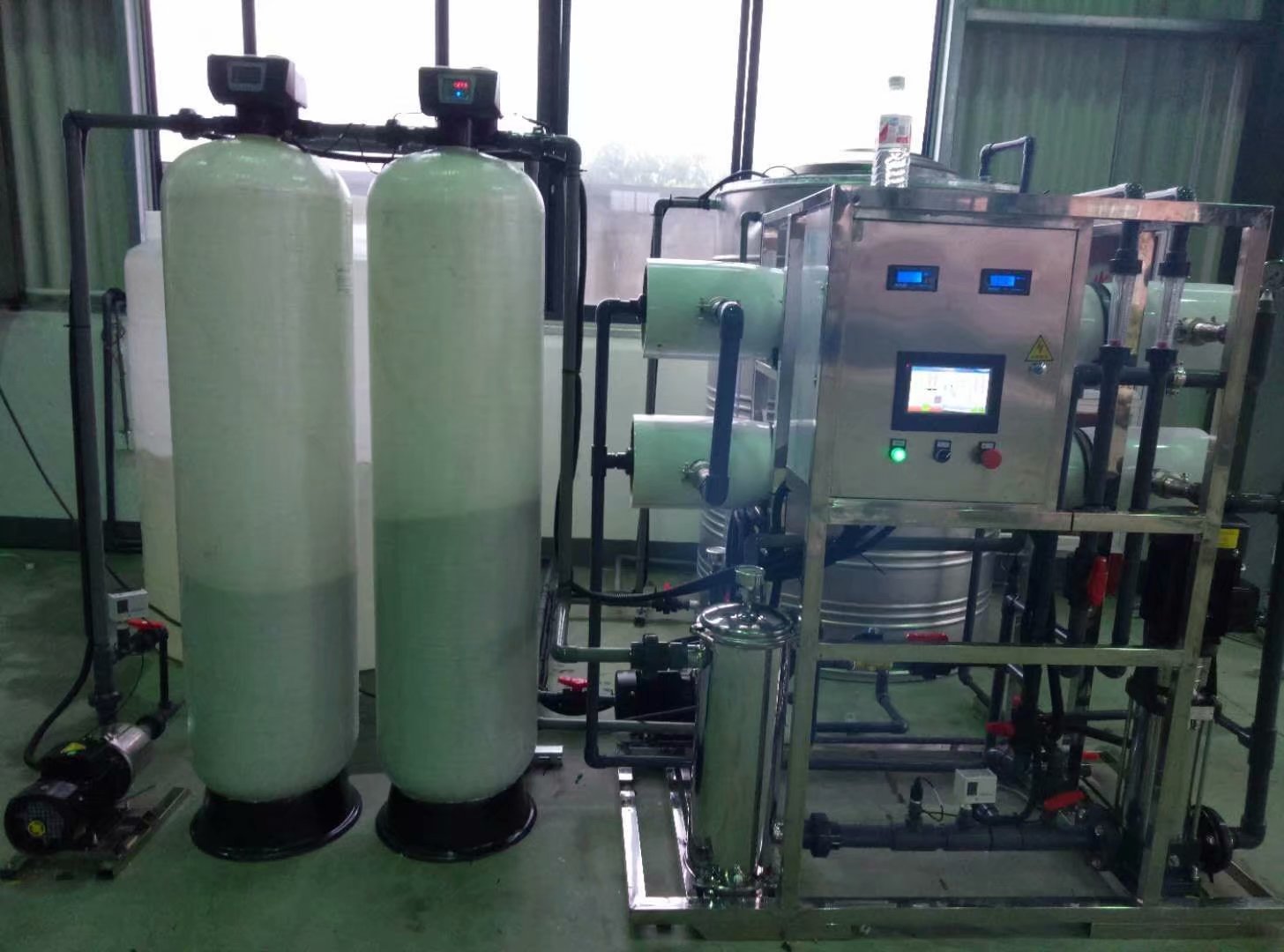 江苏制药纯化水设备，500LGMP药典纯化水设备