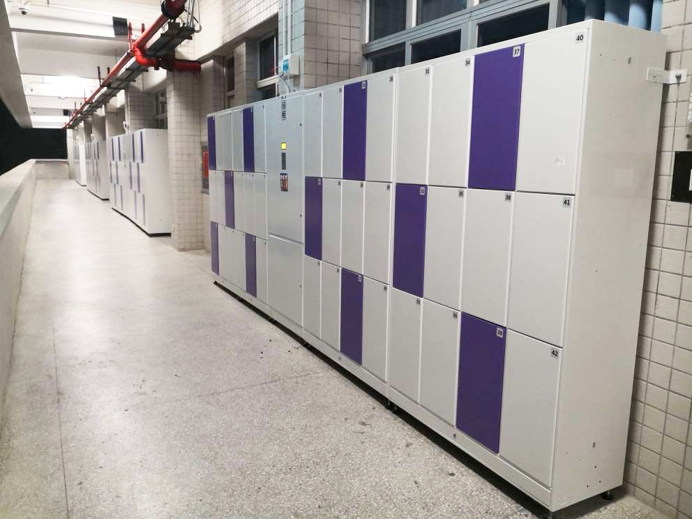 智莱科技 电子存包柜JF46-1 自动存包柜价格 超市存包柜生产厂家