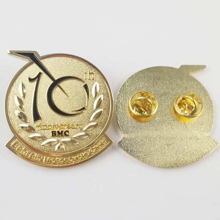 北京徽章设计制作锌合金压铸金属徽章订做厂家