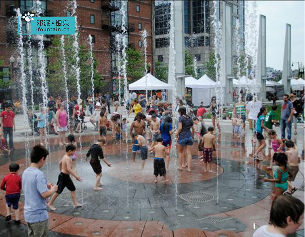 公园游乐场广场互动感应喷泉 儿童趣味喷泉
