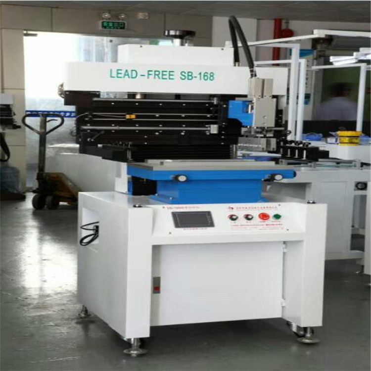 供应SMT 半自动锡膏印刷机 标准半自动印刷机
