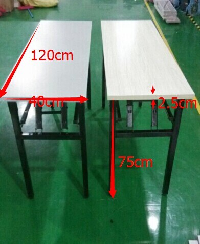 安徽批发1.2/1.8的折叠桌长条会议桌合肥厂家