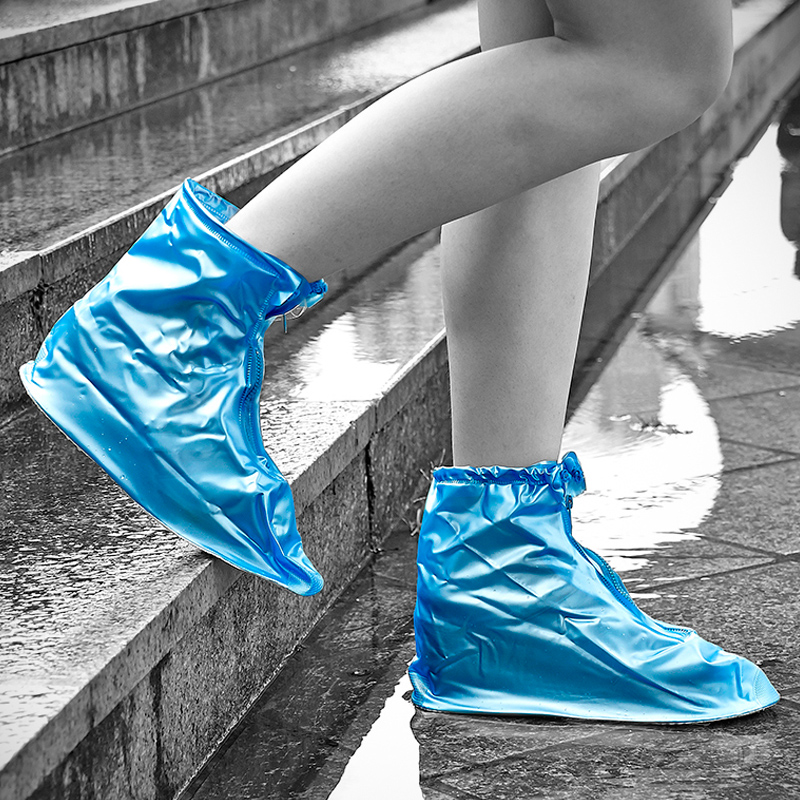 少见先发全新*二代防雨鞋套 雨鞋 塑料鞋套 雨靴 真正厂家生产