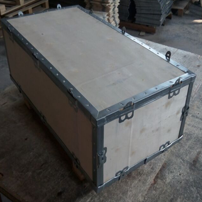 同德钢带木箱 出口免熏蒸钢边箱 加工定制