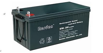 雷斯頓Resden蓄電池6FM-10 12V10AH規格及參數