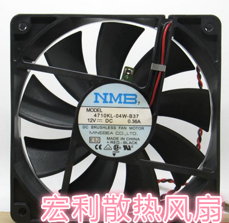 厂家直销NMB 4710KL-04W-B37 12025散热风扇