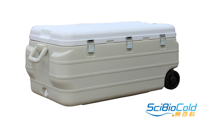 厂家直销赛百科170L医用便携冷藏箱 食品保温保鲜周转箱